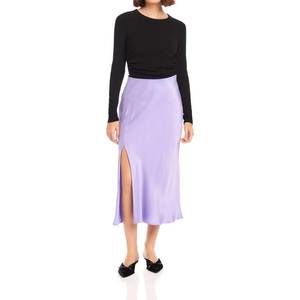 NEW FIFTEEN TWENTY brielle midi skirt in lilac